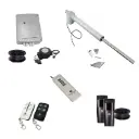 Viper 5 Long Stroke ITALIAN Low Voltage Farm Gate 24V Automatic Rural Swing Driveway Gate Opener 24 Volt Kit ROBUST Heavy Duty Design