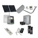 RAPTOR Extra Heavy Duty ITALIAN Solar Powered Farm Gate Automatic Rural Swing Driveway Gate Opener 24 Volt Kit ROBUST Heavy Duty Design