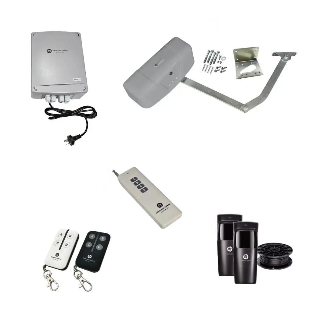 RAPTOR Extra Heavy Duty ITALIAN Electric Farm Gate 24V Automatic Rural Swing Driveway Gate Opener 24 Volt Kit ROBUST Heavy Duty Design