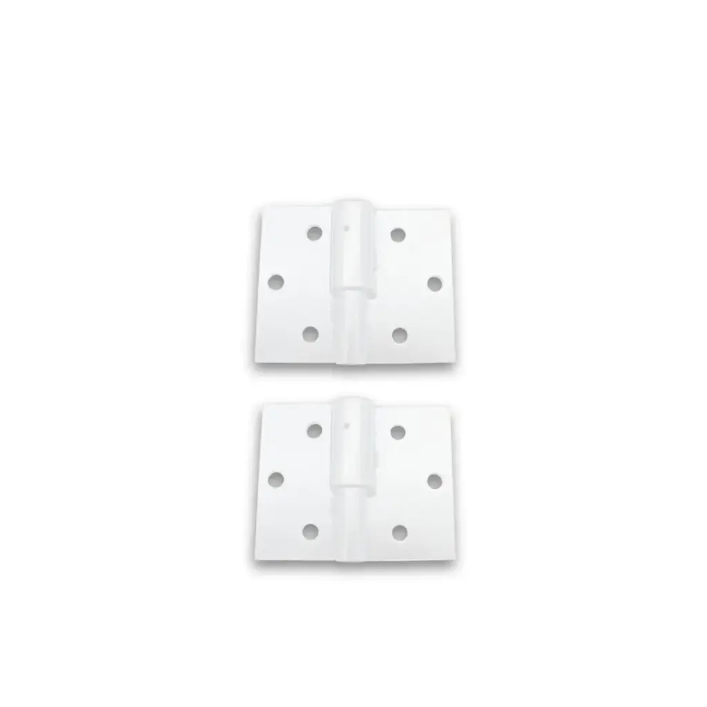 Left Side (Pearl Gloss White) Ball Bearing Standard Lift Off Hinge for Swing Gates