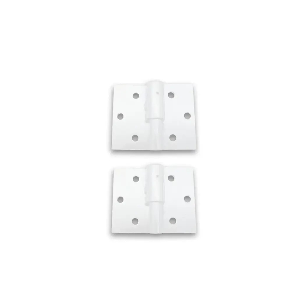 Right Side (Pearl Gloss White) Ball Bearing Standard Lift Off Hinge for Swing Gates
