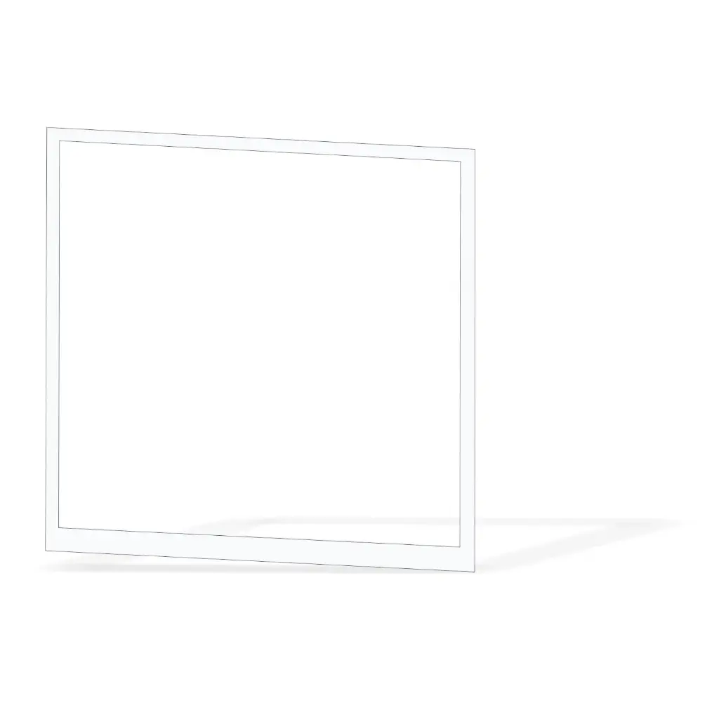 1485mm x 1500mm Cladding Driveway Gate Frame (Internal/External Cladding) (Pearl Gloss White Powder Coat)