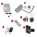 RAPTOR Extra Heavy Duty ITALIAN Electric Farm Gate 24V Automatic Rural Swing Driveway Gate Opener 24 Volt Kit ROBUST Heavy Duty Design ENTRY KEYPAD and EXIT BUTTON KIT