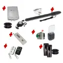 Orion LS Electric Farm Gate 24V Automatic Rural Swing Driveway Gate Opener Low Voltage Kit ROBUST Heavy Duty Design ENTRY KEYPAD and EXIT BUTTON KIT 