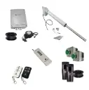 Viper 5 Long Stroke ITALIAN Electric Farm Gate 24V Automatic Rural Swing Driveway Gate Opener Low Voltage Kit ROBUST Heavy Duty Design ENTRY and EXIT BUTTON KIT 