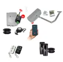 RAPTOR Extra Heavy Duty ITALIAN Low Voltage Farm Gate 24V Automatic Rural Swing Driveway Gate Opener 24 Volt Kit ROBUST Heavy Duty Design with 4G Mobile Control