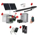 Orion LS Solar Powered Farm Gate Automatic Rural Swing Driveway Gate Opener 24 Volt Kit ROBUST Heavy Duty Design with 4G Mobile Control