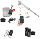Viper 5 Long Stroke ITALIAN Low Voltage Farm Gate 24V Automatic Rural Swing Driveway Gate Opener 24 Volt Kit ROBUST Heavy Duty Design with 4G Mobile Control