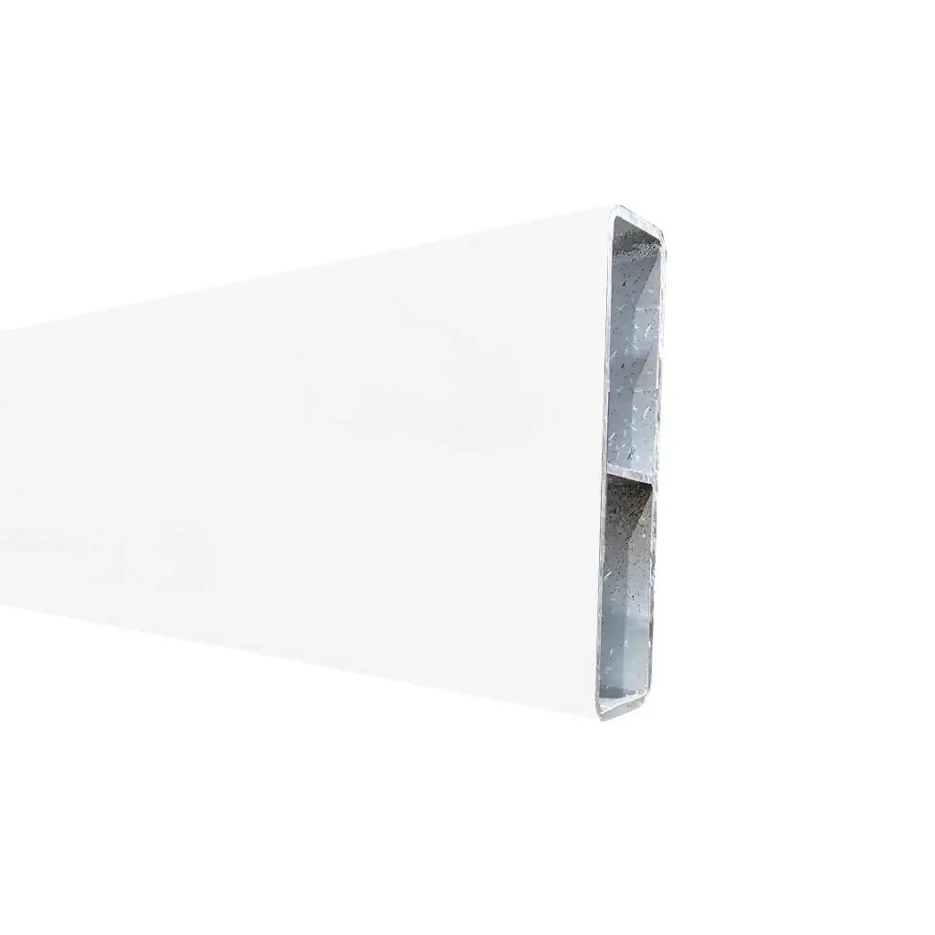 2400mm (65x16) Aluminum Slat Pearl Gloss White (Per Unit)