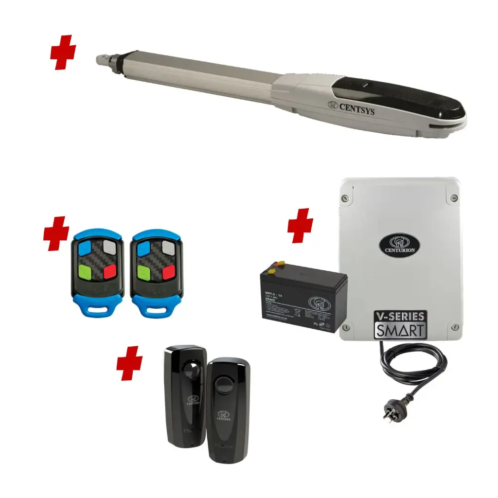 Centsys V500 Smart (240V) Single Swing Gate System Installer and Trade Kit