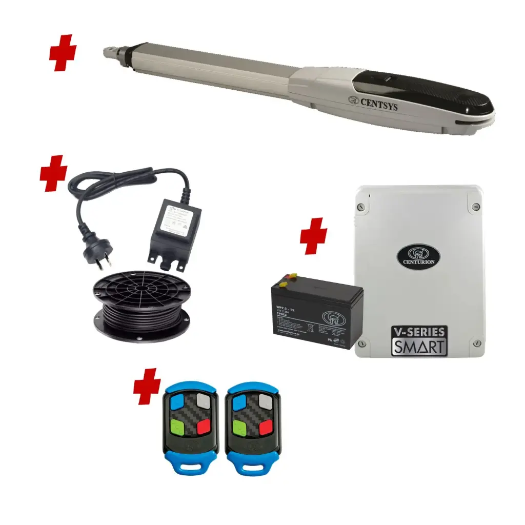 Centsys V500 Smart (24V) Single Swing Gate System Base Kit