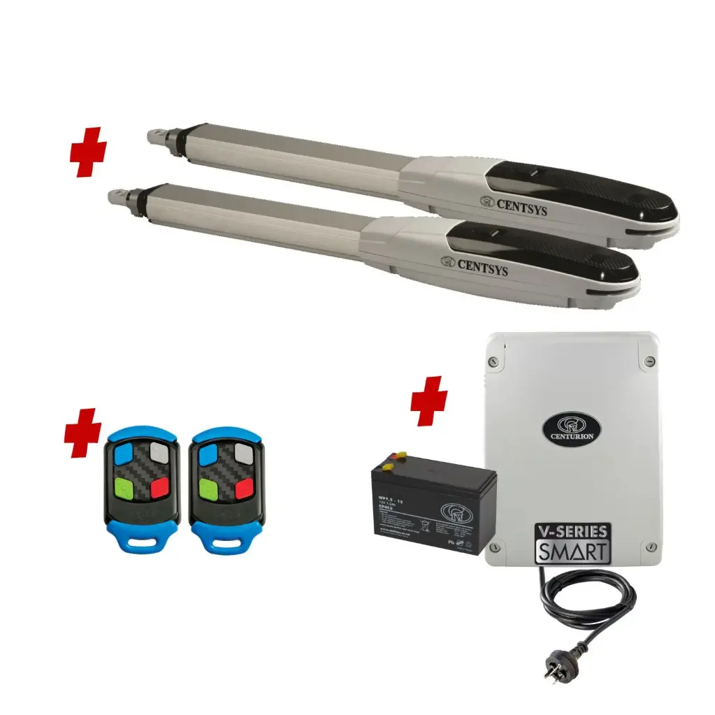 Centsys V500 Smart (240V) Double Swing Gate System Base Kit