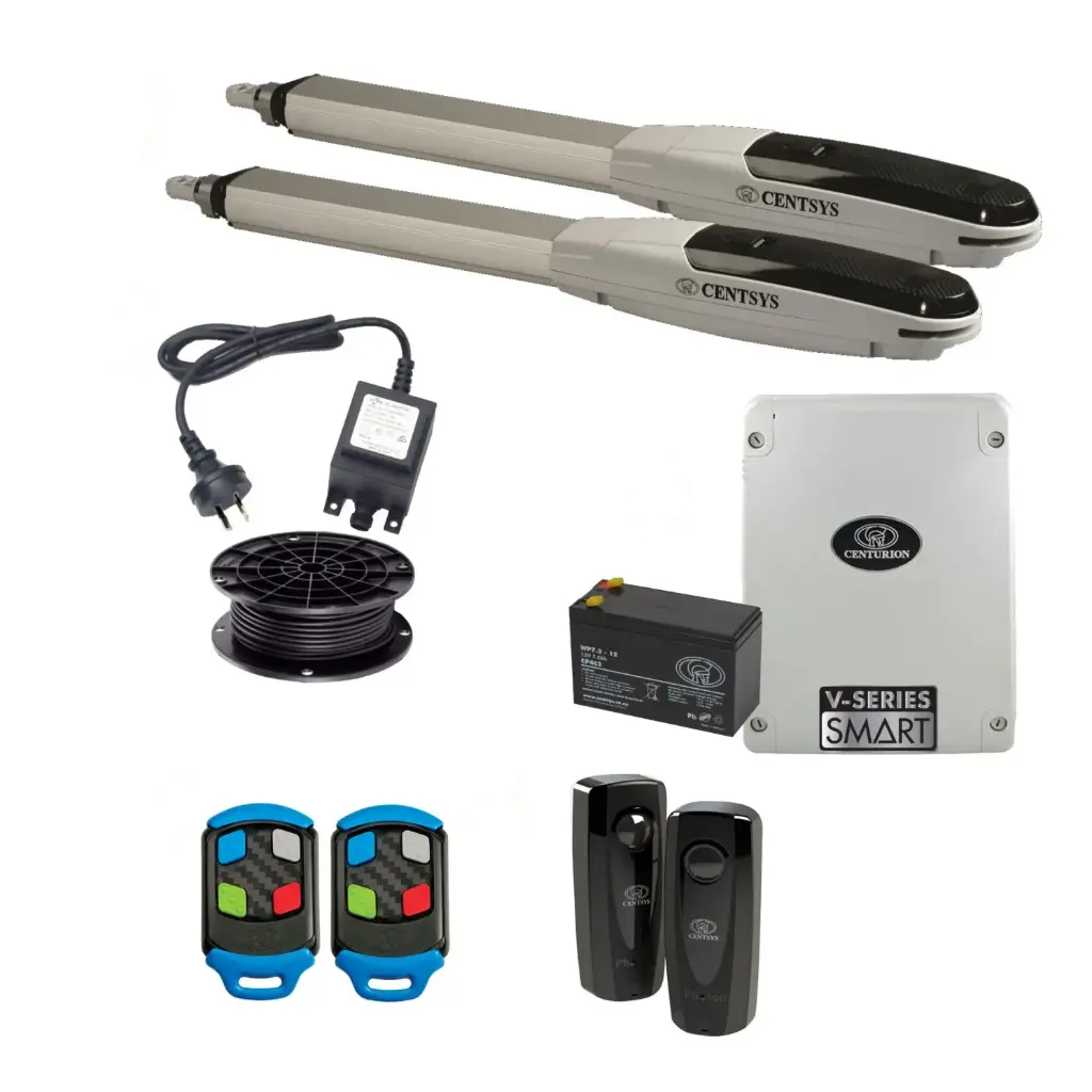 Centsys V500 Smart (24V) Double Swing Gate System Installer Kit