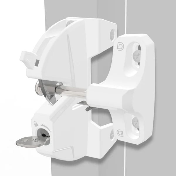 LOKKLATCH Regular S3 (White) Exit Only