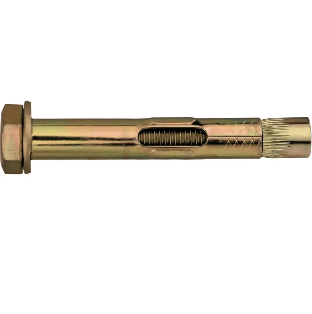 M10 x 60mm Flush Head Sleeved Expansion Bolt (25 Pack) 