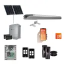 Remootio BOB 5 High Thrust Long Stroke ITALIAN Solar Powered Automatic Swing Driveway Gate Opener 24 Volt Kit ROBUST Heavy Duty Design 