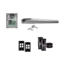 BOB 5 High Thrust Long Stroke ITALIAN Electric 24V Low Voltage Automatic Swing Driveway Gate Opener Kit ROBUST Heavy Duty Design for Trade Installers