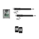 TOM 5 Telescopic Long Stroke ITALIAN Electric 24V Low Voltage Automatic Double Swing Driveway Gate Opener Kit ROBUST Heavy Duty Design BASE KIT