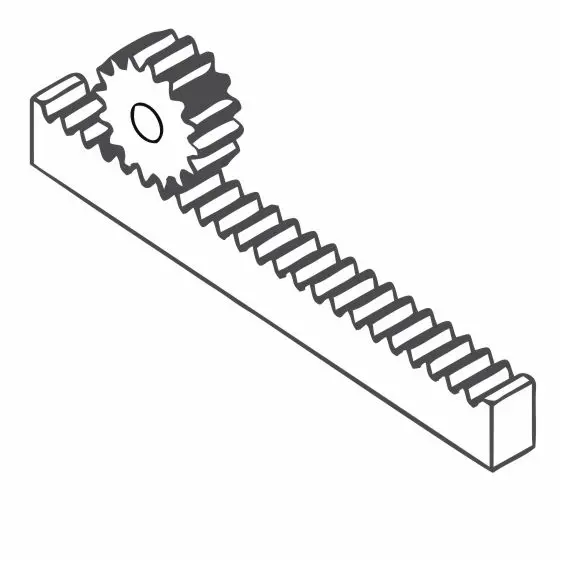Gear Rack and Chain