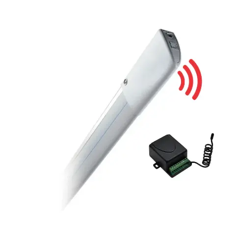 [Edge-DFWN1500+TX2+RX2] Safety Edge (Wireless) for Sliding and Swing Gates (1.5m Length)