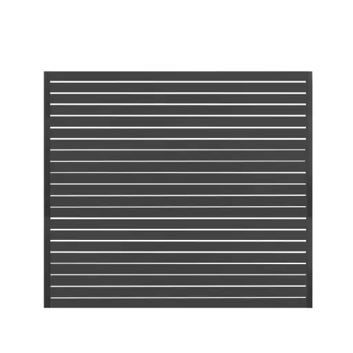 [SLATKIT-MONUMENT-2400x1800] 2400W x 1800H Monument Aluminium Slat Fence Panel Kit 