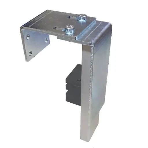 [OHB1-AL-C300-NB-BK-SUP] Overhead Bracket with Superior Nylon Block and Channel System (Black Block)