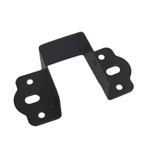 [FB-4040-3S-BK] Gate Horizontal Rail Bracket (Black) 40x40