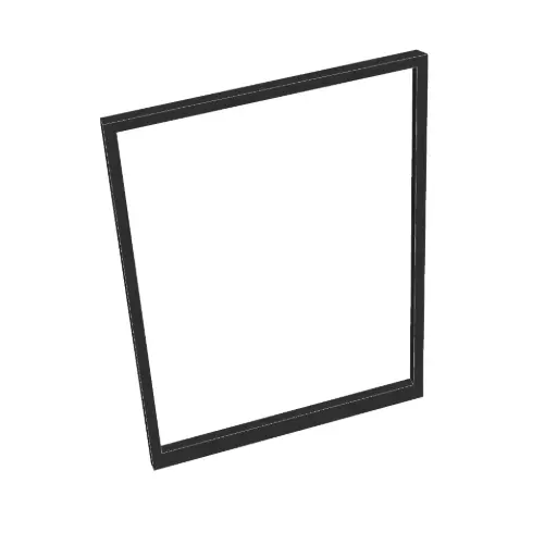 [CUSTOM-PEDESTRIAN-FRAME-ALU] Custom Pedestrian Gate Frame (Aluminium)