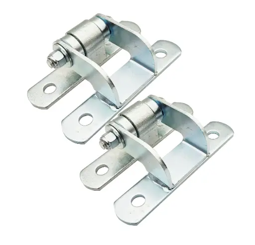 [SH-FM-B-ADJ x2] Pair of Double Bearing Hinge High Capacity Face Mount (Top and Bottom)