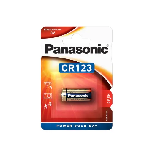 [CR123] CR123 3V 1.4AH Lithium Battery