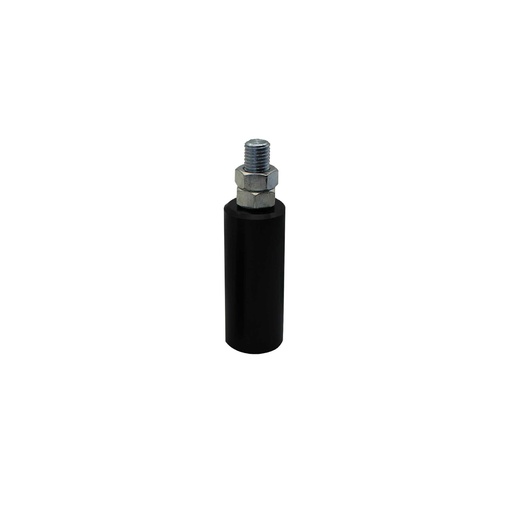 [NR-BLK-40100] 100mm Sliding Gate Top Nylon Guide Roller M14 Through Bolt