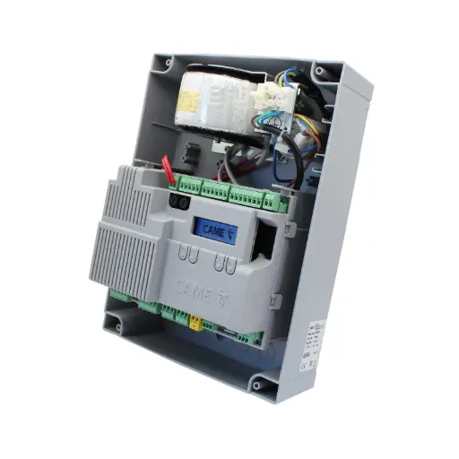 [ZLX24-SA] 24V ADVANCED Powered Swing Gate Control Panel LCD Screen, 1000 Users, Made in Italy