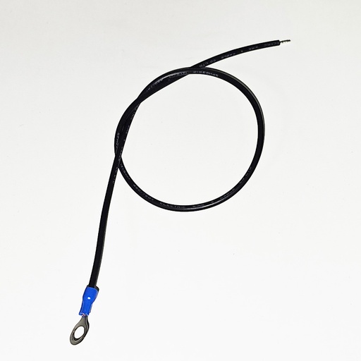[PART-RINGWIRE-BLACK] Black Ring Terminal Wire Connector (M6)