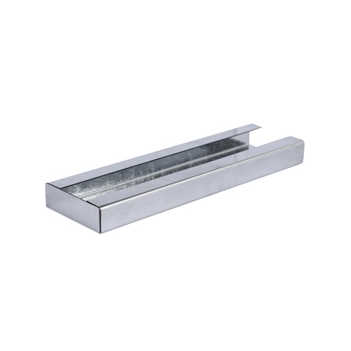 [STEEL-C280] Galvanized Steel "C" Channel for Nylon Block Guide System