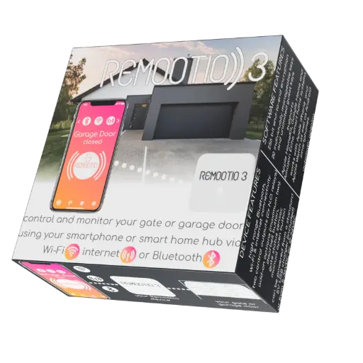 [Remootio3-KIT] Remootio 3 + Sensor + Power Adapter (AU) (Android and IOS, Apple Home, Google Assistant ,Apple Watch Watch, Samsung SmartThings)