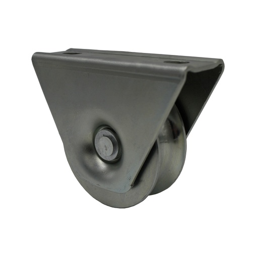 [ESM-90A] Surface Mount External Sliding Gate Wheel 90mm R10 U Groove