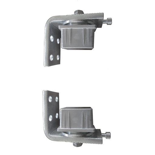 [SH-SHS-AL50] Universal Left/Right Heavy Duty Adjustable Bearing KNOCK IN Aluminum SHS Square Tube 50mm for Swing Gate
