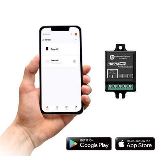 [Tekno-WF] Wi-Fi Gate and Garage Door APP Control Module Add On (Tuya and Smart Life APP)