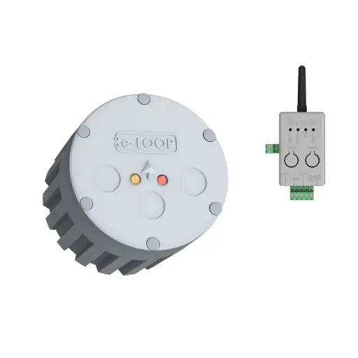 [WDT-COM-EX-INGROUND] eLoop Flush Mount Commercial WIRELESS Automatic Vehicle Detection Sensor- Automatic Opening (Exit Mode) + Radar (Presence Mode) (Version 4 RePlay attack Prevention + Mobile APP via Bluetooth)