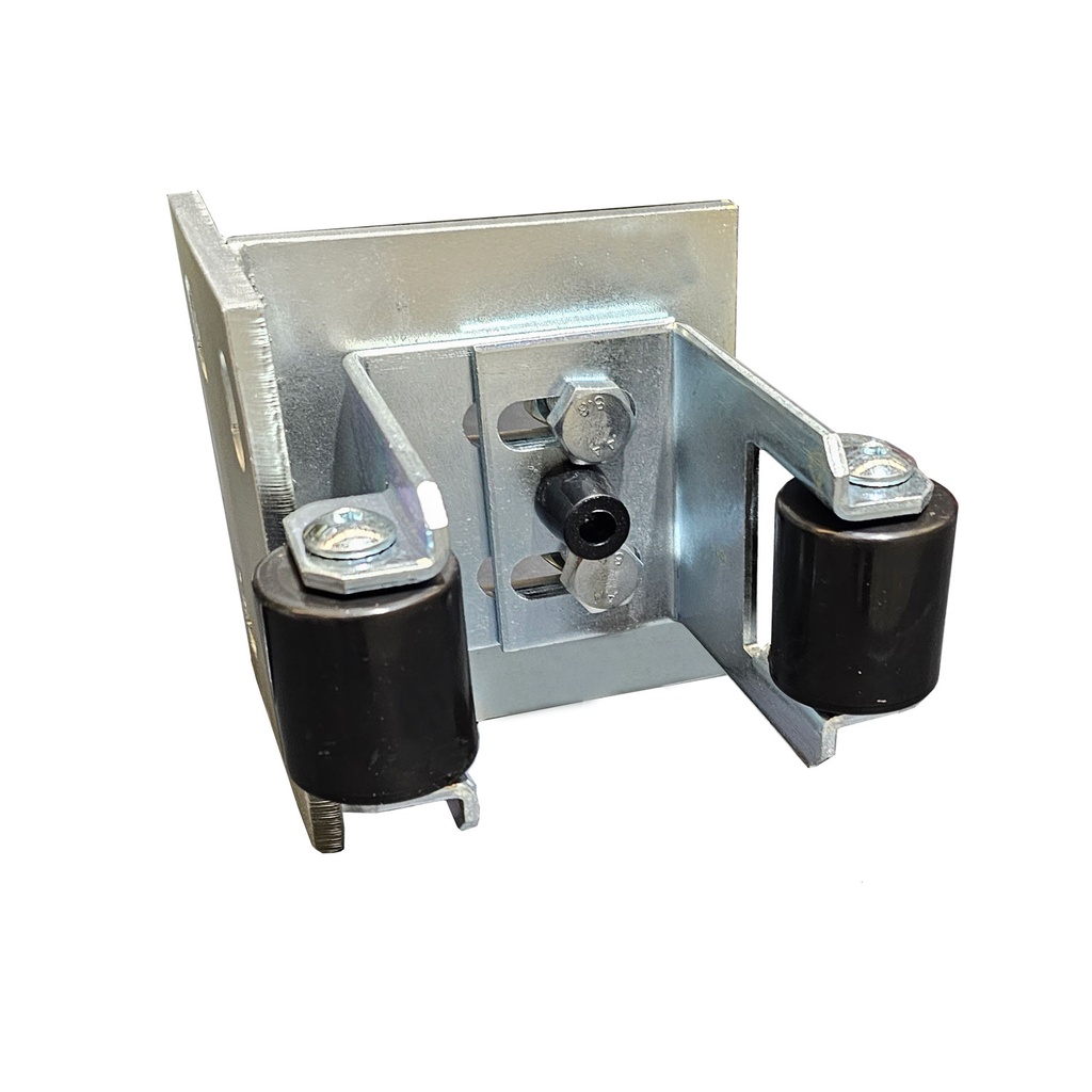 OFFSET and ADJUSTABLE Sliding Gate Catcher Receiver U Guide with Roller ...