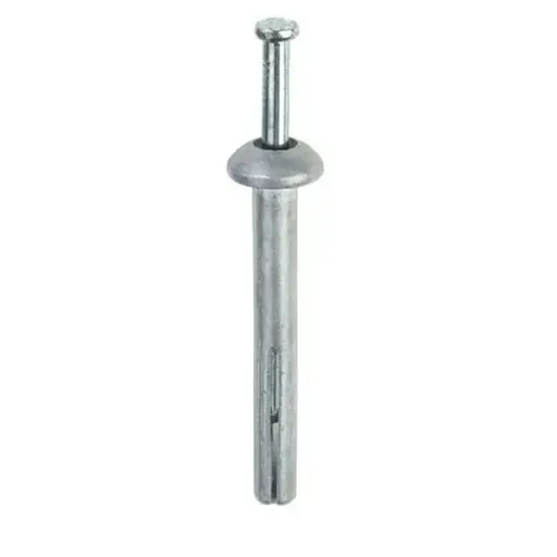 [KIN-6-38x50] 6mm X 38mm Hammer Drive Masonry Anchor Knock Ins (50 Pack)- 6.5mm Hole 
