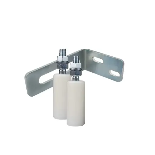 [RBS-100WH-165] 100mm Roller Set with 165mm Standard Bracket Sliding Gate Upper Roller Guide Kit