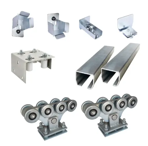 [CANTI-C8MN-KIT] Complete Heavy Duty Cantilever Sliding Gate Hardware Kit (Heavy Duty)