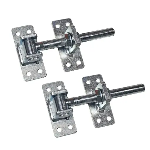 [SH-V40x2] Pair of Adjustable 180 Degree Swing Gate Hinge (Vertical Rail Type)