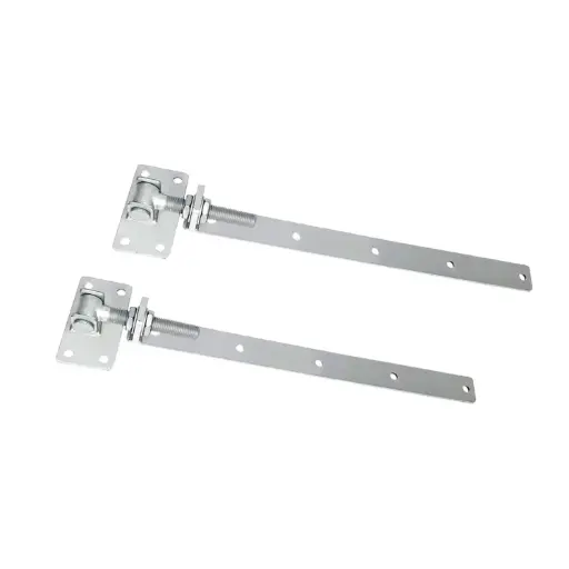 [SH-600x2] Universal ULTRA LONG Left/Right Heavy Duty Highly M24 Bolt Adjustable Strap Hinge for Swing Gate 600mm Strap