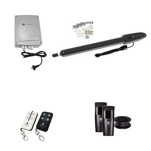 [ORION-LS-1S-P-I] Orion LS Electric 24V Low Voltage Automatic Swing Driveway Gate Opener Slimline Compact Design Kit for Trade Installers