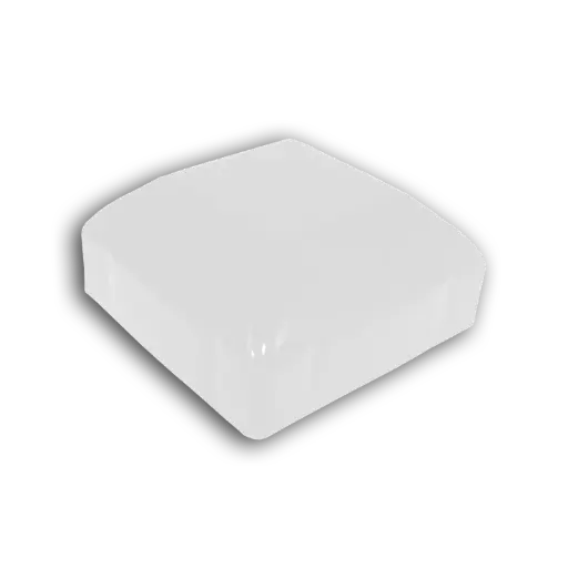 [PC-STD-100-WH] 100×100 Standard Post Cap (Pearl Gloss White) 100mm