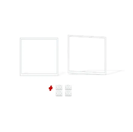 [FRAME15-2085WH-EXTCLAD x2+HINGES] 4200mm Double Swing Driveway Gates Opening (1500mm H) 4.2×1.5m Cladding Gate Frames (External Cladding) (Pearl Gloss White Powder Coat) 