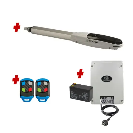 [V500-1S-P-BK] Centsys V500 Smart (240V) Single Swing Gate System Base Kit