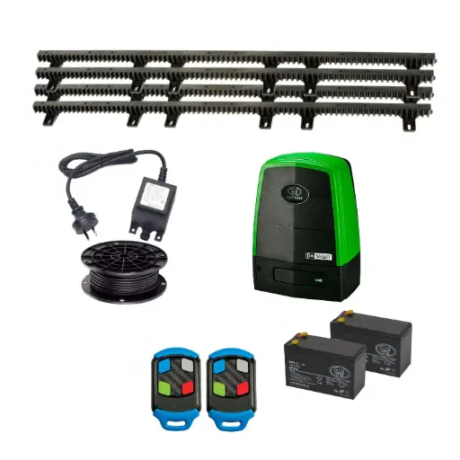 [CENTSYS-D6-E-BK] Centsys D6 Smart Commercial Grade (Low Voltage) 600KG Sliding Gate System Base Kit
